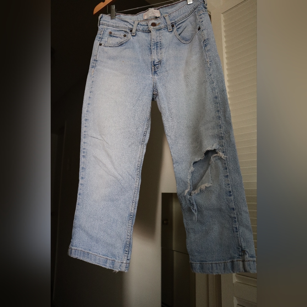 Levi Strauss Light Washed Denim Jeans